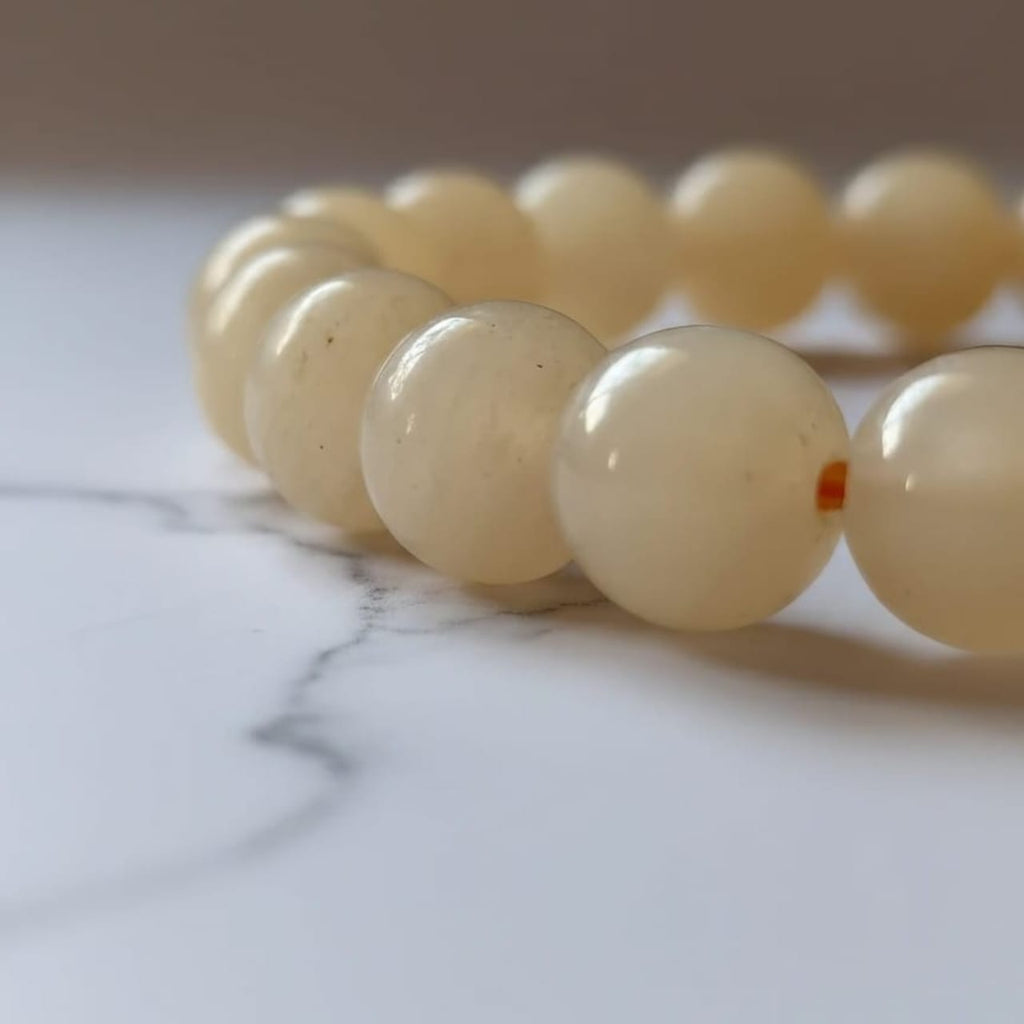 Bracelet en calcite naturelle | Bijou en cristal de guérison certifié