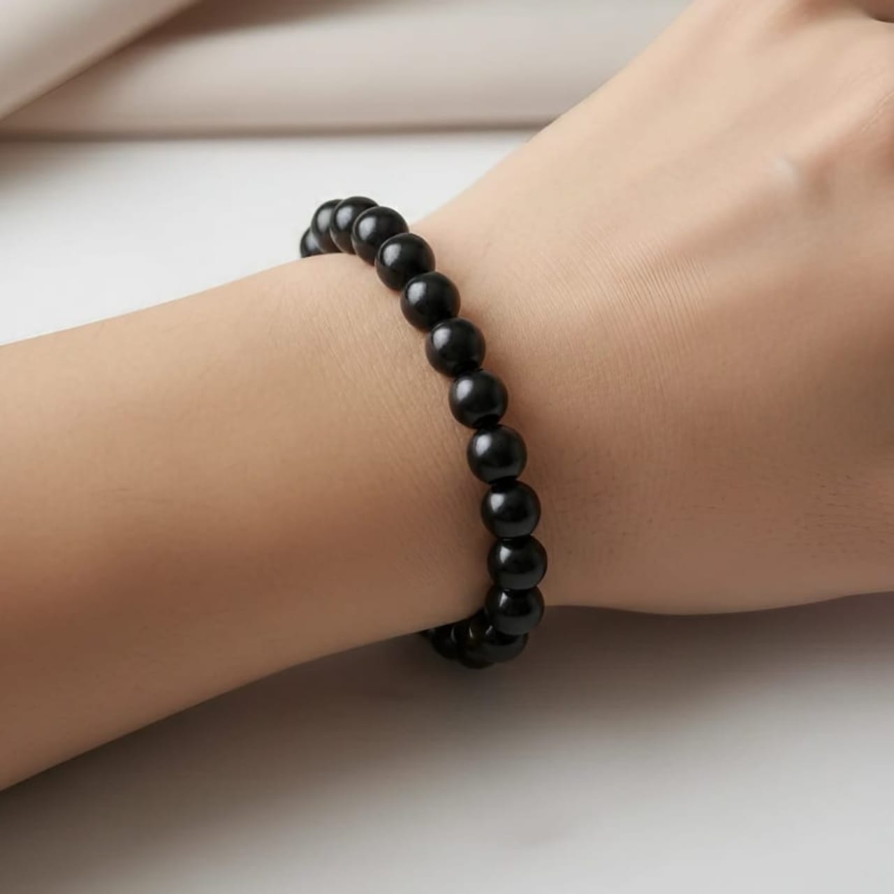 Karungali Natural Stone Bracelet | Certified Traditional Strength & Protection Jewelry