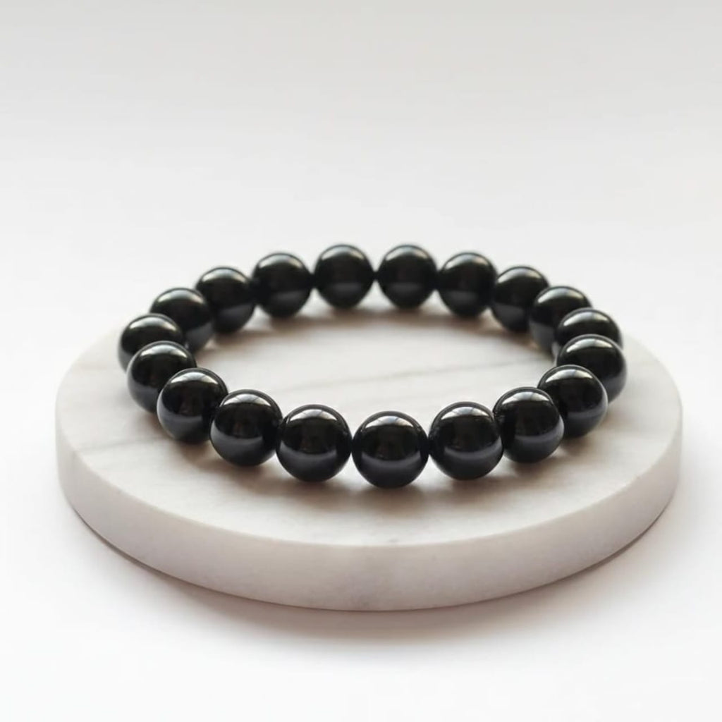 Karungali Natural Stone Bracelet | Certified Traditional Strength & Protection Jewelry