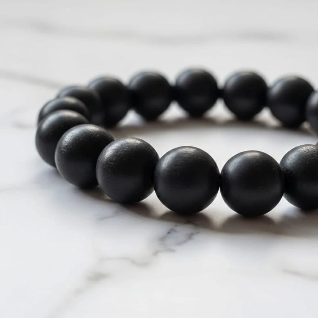 Karungali Natural Stone Bracelet | Certified Traditional Strength & Protection Jewelry