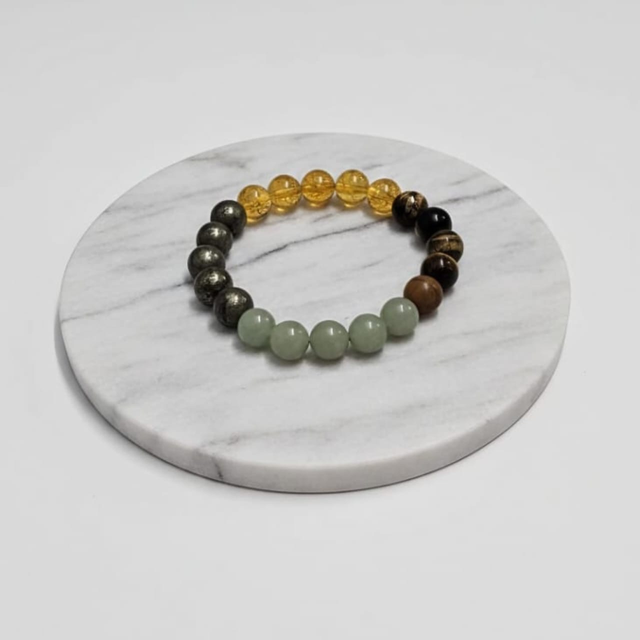 Money Magnet Natural Stone Bracelet | Certified Prosperity & Abundance Crystal Jewelry