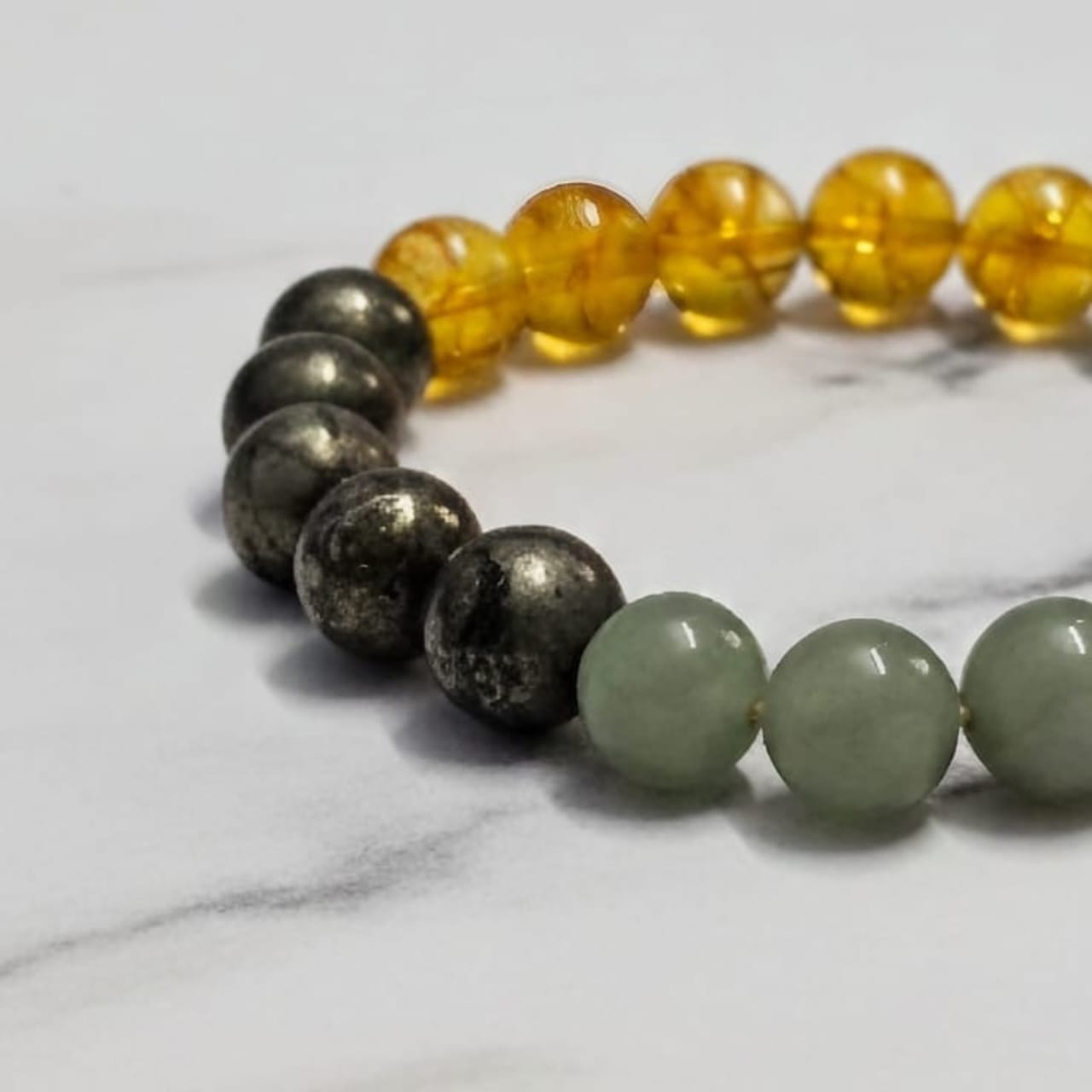 Money Magnet Natural Stone Bracelet | Certified Prosperity & Abundance Crystal Jewelry