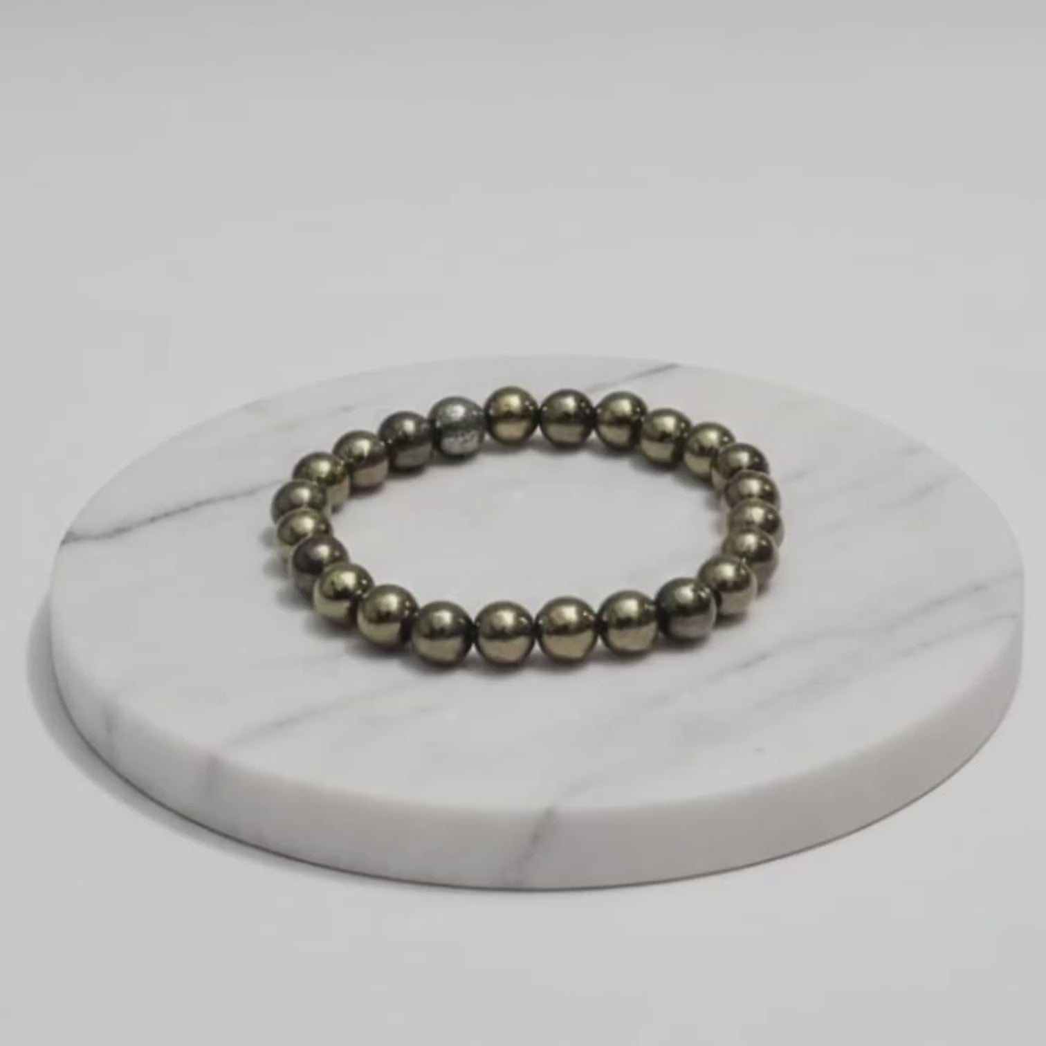 Golden Pyrite Natural Stone Bracelet | Certified Stone of Abundance & Protection Jewelry