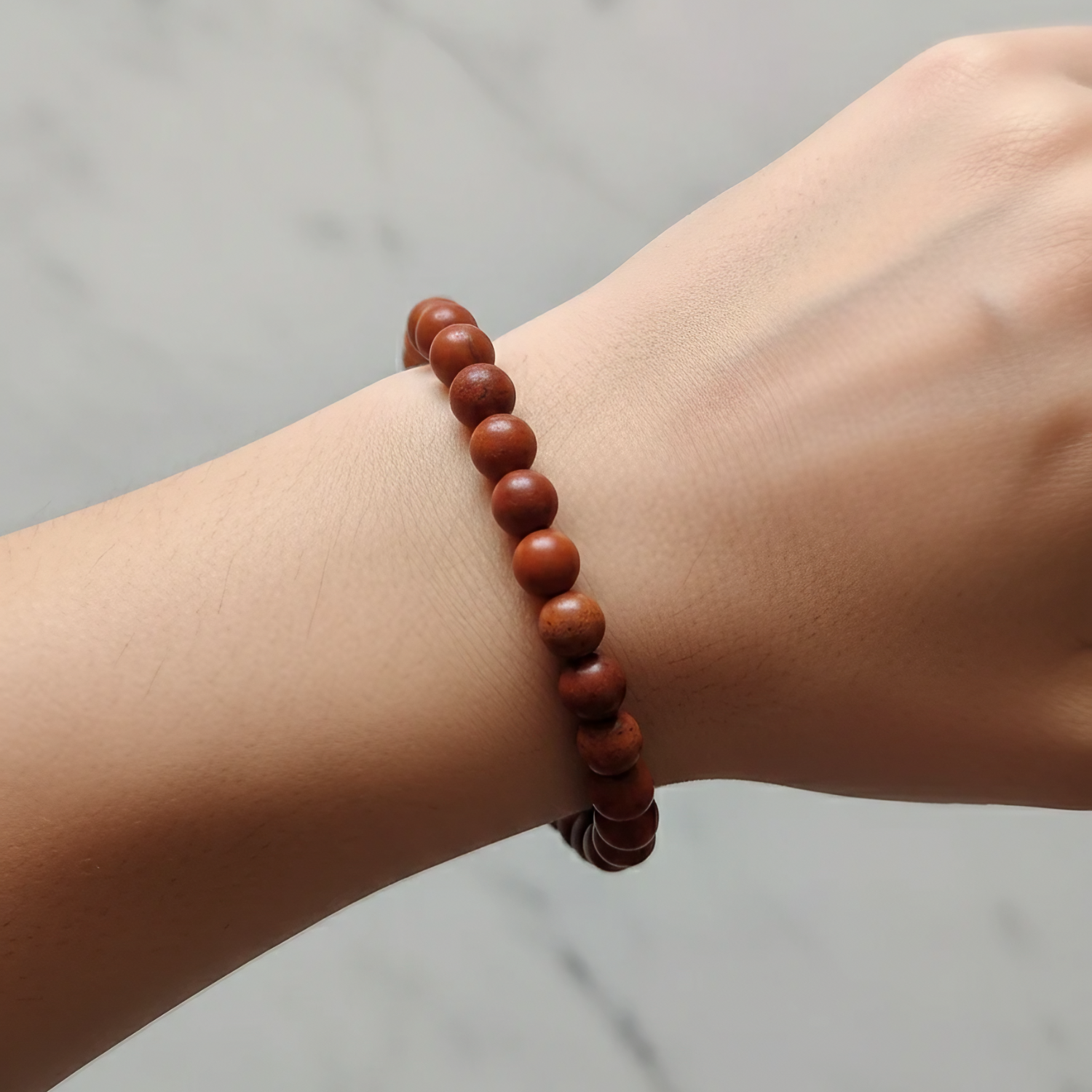 Red Jasper Natural Stone Bracelet | Certified Red Healing Crystal Jewelry