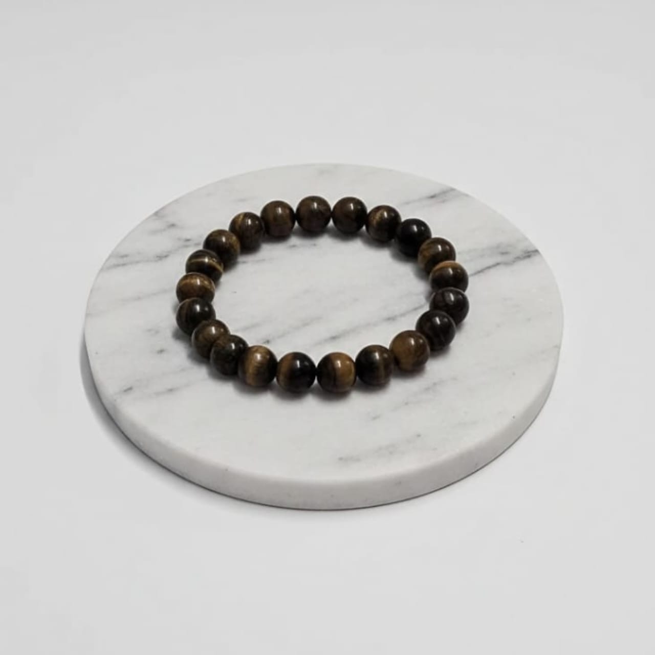 Tiger Eye Natural Stone Bracelet Certified Golden-Brown Healing Crystal Jewelry