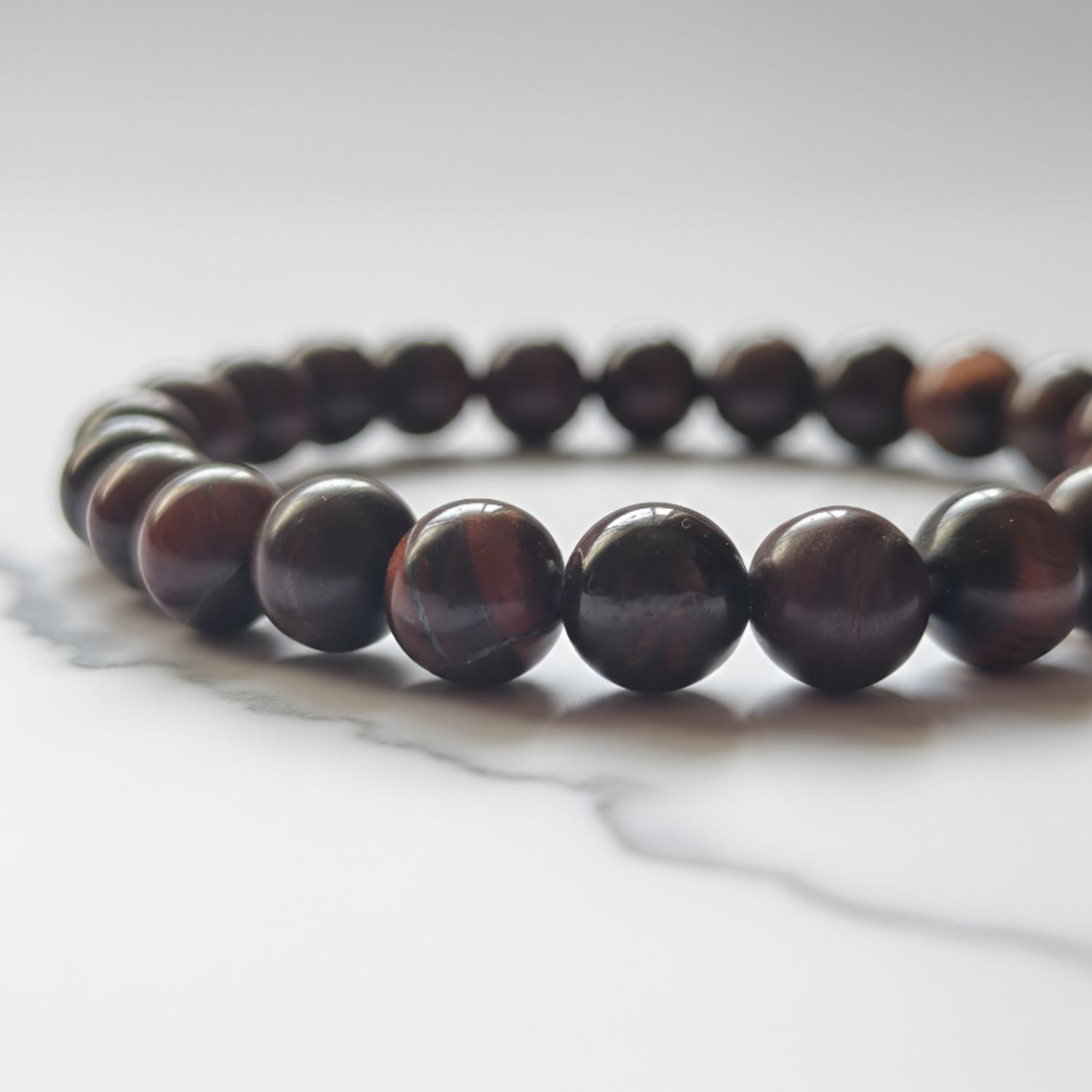 Tiger Eye Natural Stone Bracelet Certified Golden-Brown Healing Crystal Jewelry